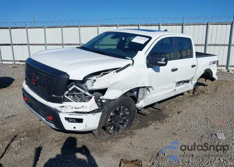 2024 Nissan Titan Pro-4X 4X4 z USA, uszkodzony, nr VIN 1N6AA1ED8RN100010